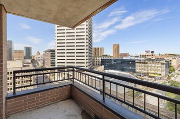 Balcony city view